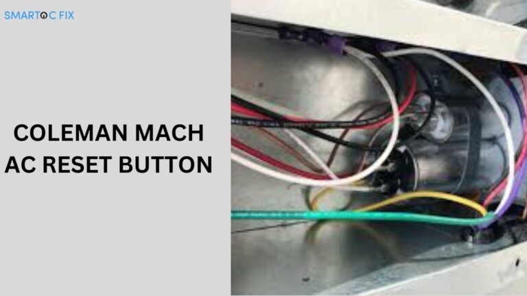 coleman mach ac reset button