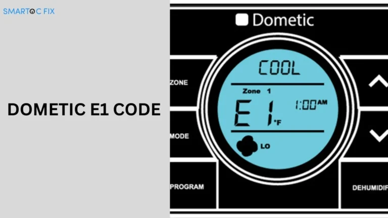 dometic e1 code