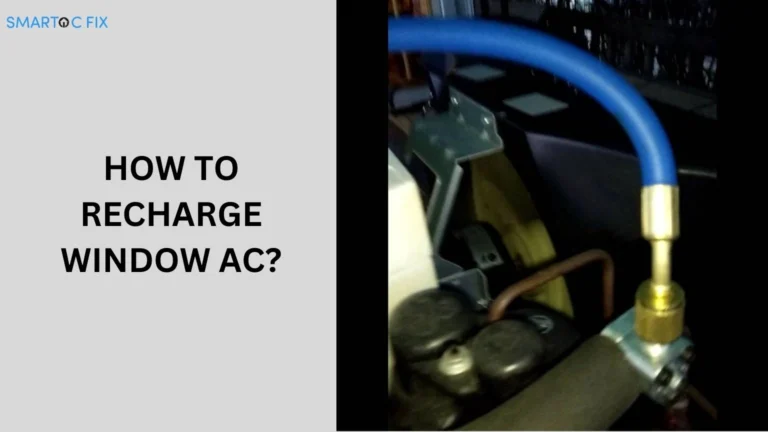 how to recharge window ac