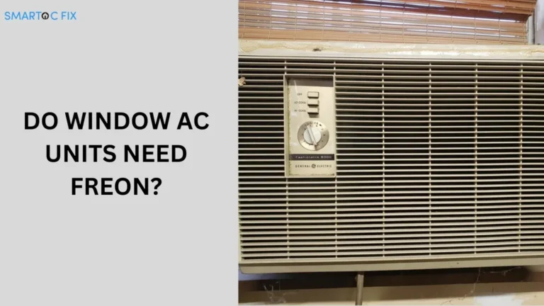 do window ac units need freon