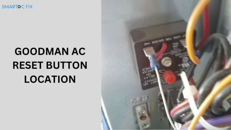 Goodman AC Reset Button Location